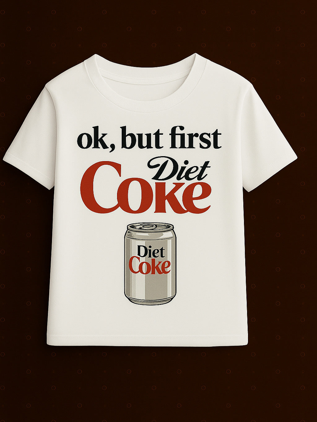 Ok, but first Diet Coke